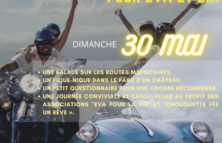 Une balade en auto ou en moto pour la bonne cause!